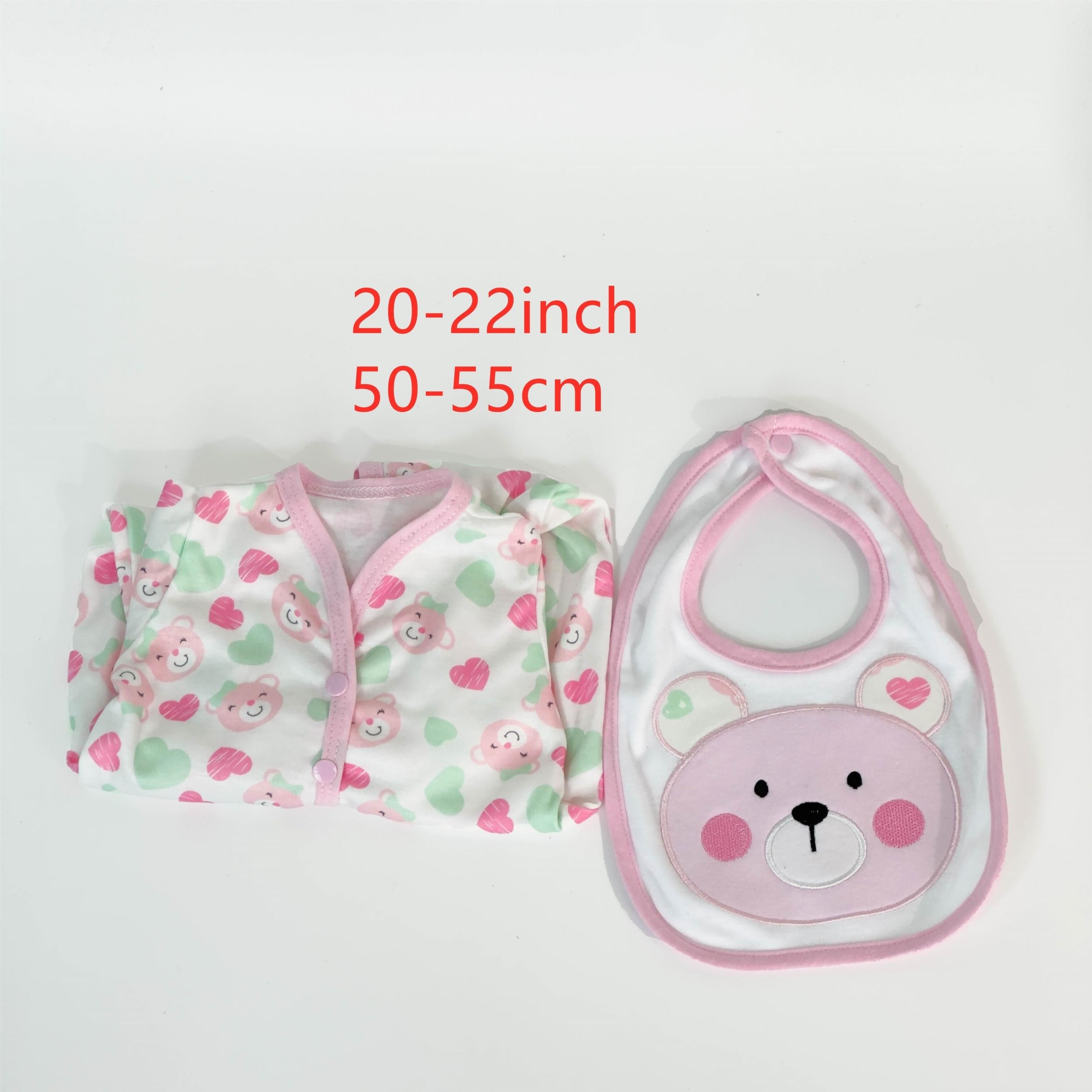 Reborn Baby Doll Clothes Set for 20-22 Inch Dolls