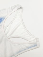 Tie Dye Tank Top Sleeveless Summer Top Women's Clothing