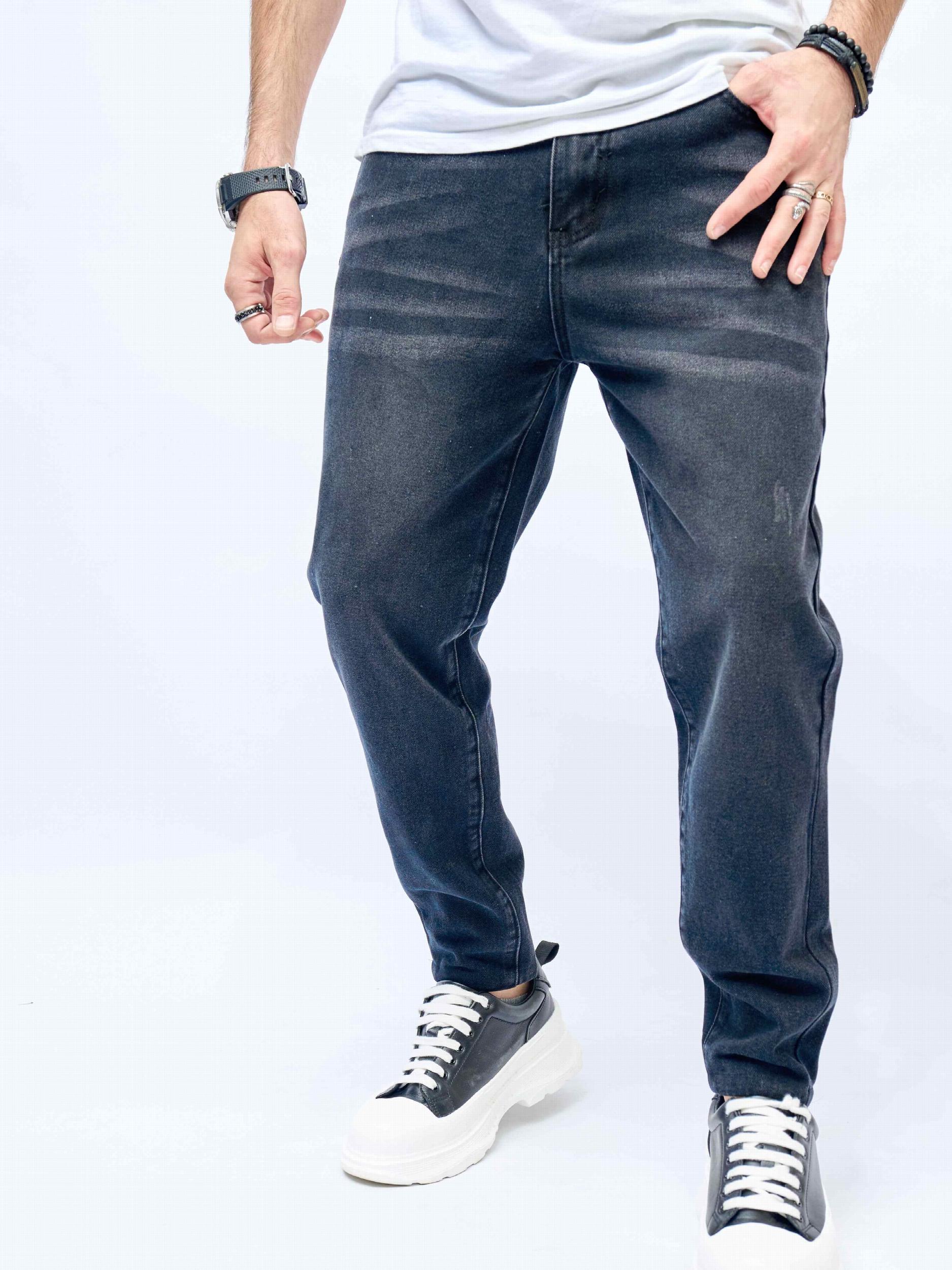 Men's Slim Fit Distressed Denim Jeans