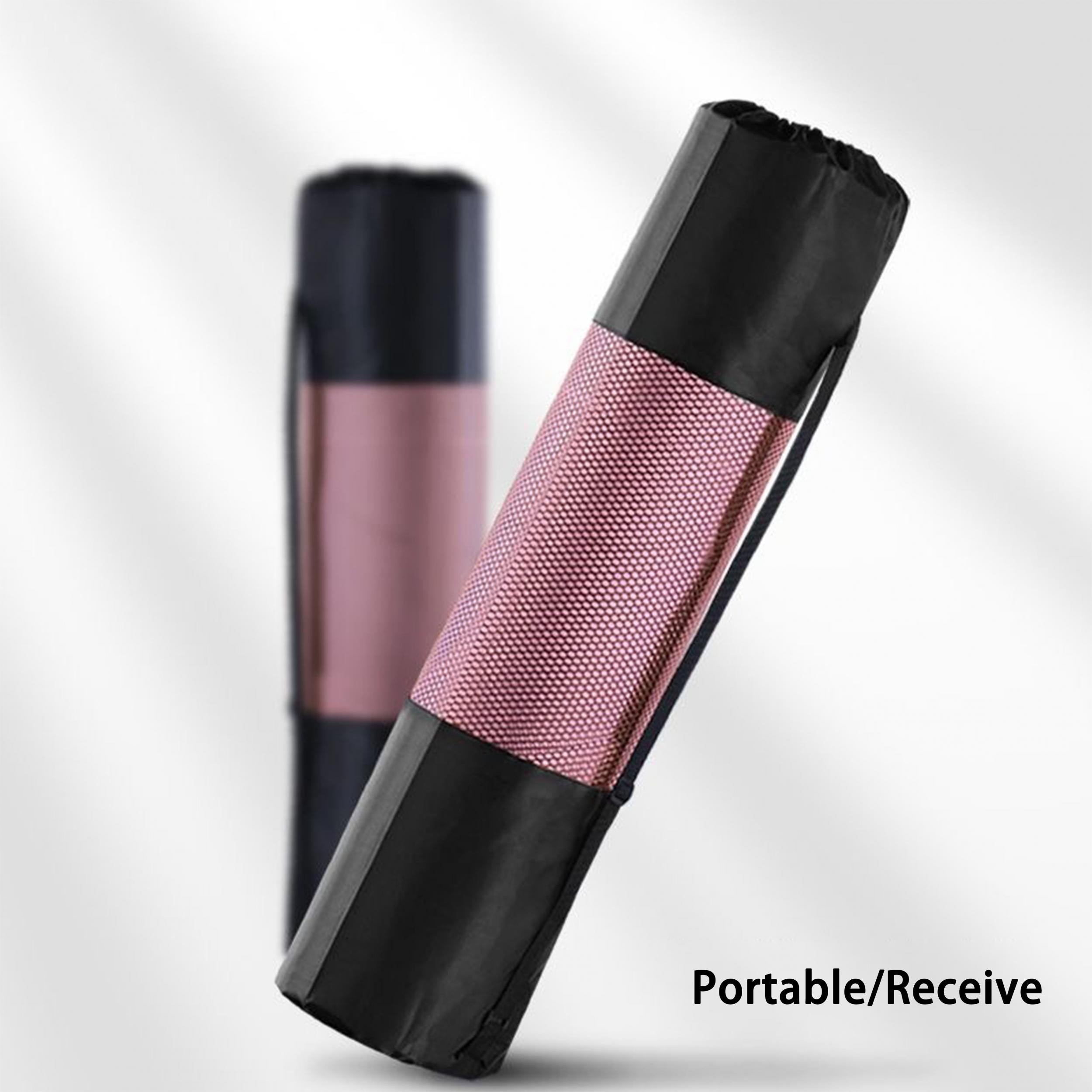 Breathable Yoga Mat Storage Mesh Bag Single Shoulder Fitness Mat Storage Bag