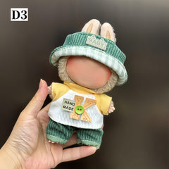 Labubu DIY Doll Clothes Set for 6-9 Inch Dolls - Ramadan, Christmas, Birthdays