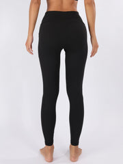 Thickened Yoga Pants With Pocket High Stretch Leggings