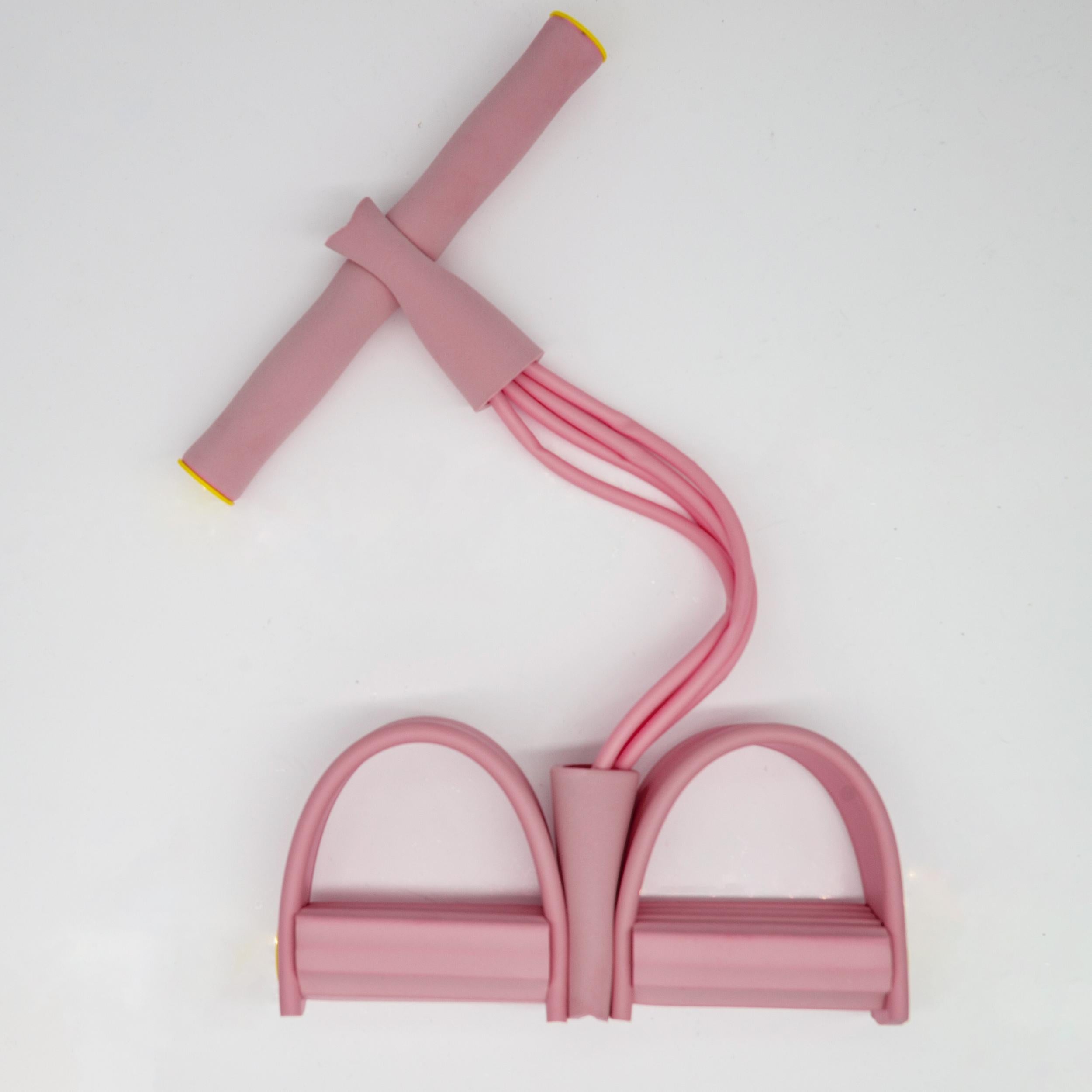 Resistance Band with Pedal and Handle for Full Body Workout
