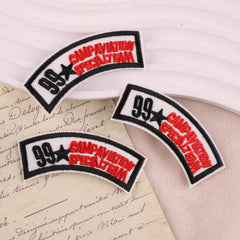 3pcs Embroidered Letter Applique Patch DIY Iron On Patch