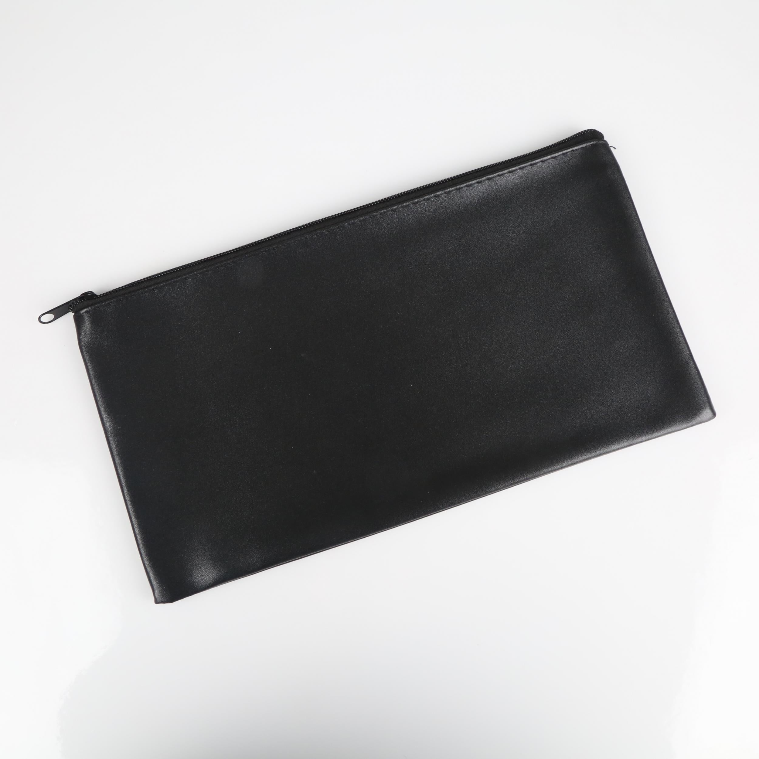 Money Bag With Zipper 11x6 1inch Bank Cash Check Wallet Cosmetics
