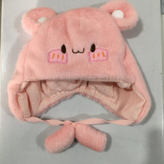 Autumn Winter Baby Hat Bear Plush Children's Ear Protection Hat