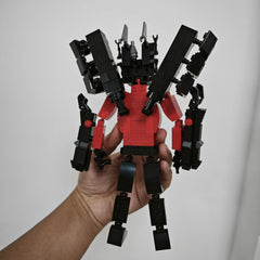 Toilet Man Monitor TV Man Assembled Building Block Toy Gift