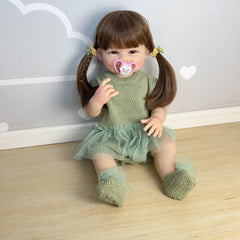 Raya Dimpled Girl Doll Waterproof Simulation Toy for Kids