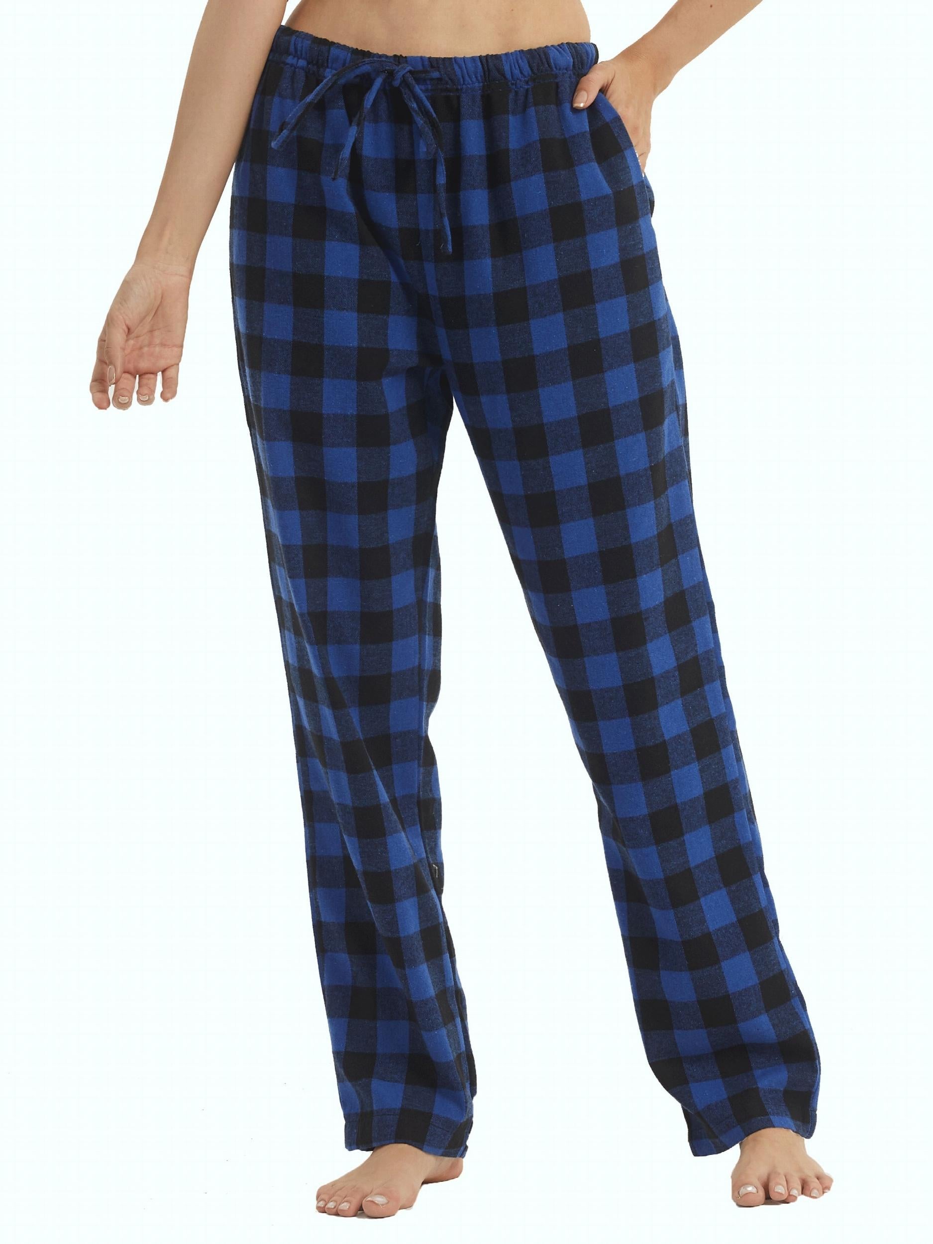 2pcs Plaid Lounge Pants Casual & Soft Drawstring Elastic Waistband Pants