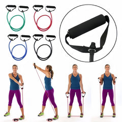 Yoga Resistance Band Set with Door Buckle