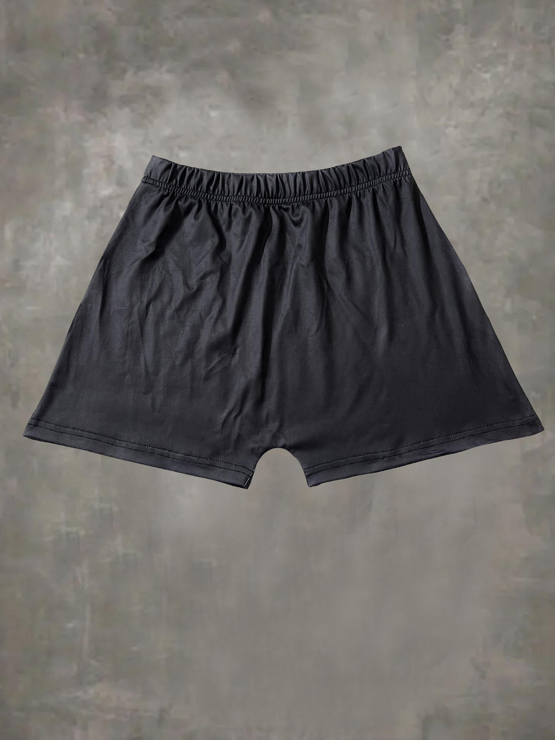 Hand Bone Print Casual Shorts for Women