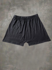 Hand Bone Print Casual Shorts for Women