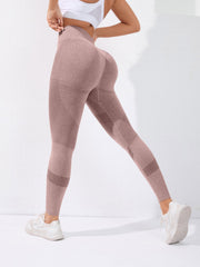 High Waist Seamless Yoga Pant Butt Lifting Quick Drying Casual Fitness