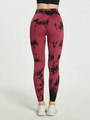 Tie Dye High Waist Yoga Leggings - Activewear for Women