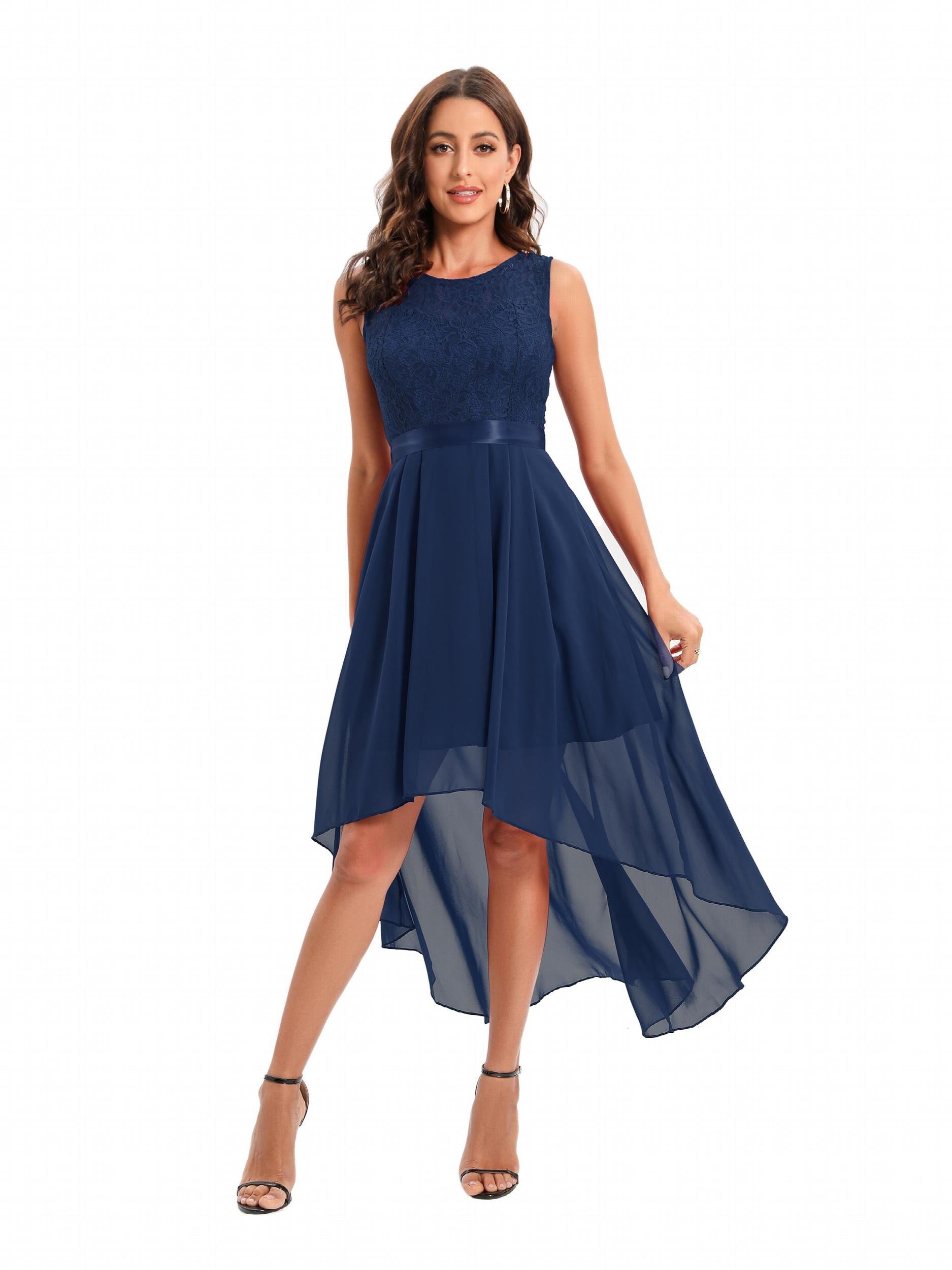 Women's Retro Lace Maxi Dress Evening Cocktail Dress