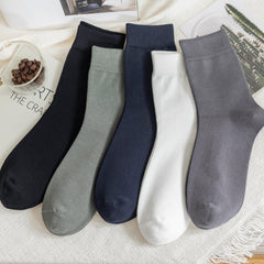 10 Pairs Men's Crew Socks, Moisture-Wicking Sports Socks