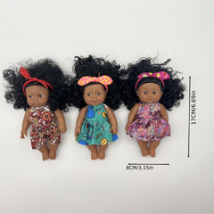Soft Glue Doll with Multiple Hair Rings