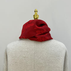 Red Scarf Happy Year's Scarf Cold Weather Wrap For Women Girls