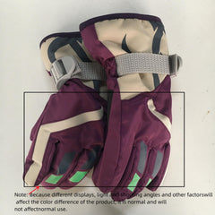 Youth Skiing Gloves, Windproof & Waterproof Winter Gloves for Outdoor Activities