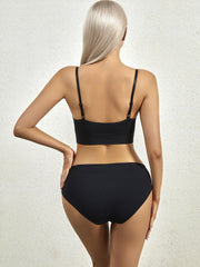 Seamless Push Up Bra & Panties Set Women's Lingerie