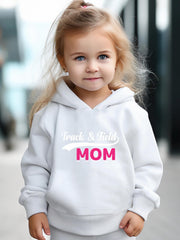 2pcs Mom Print Outfits Girls Hoodies Jogger Pants Set For Girls