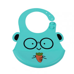 Adjustable Silicone Bib for Infants, Boys and Girls