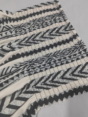 Geometric Print Shirred Tube Top Bandeau Top Women's Clothing