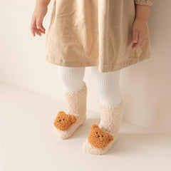 4 Pairs Baby Non slip Warm Floor Socks Yoga Socks