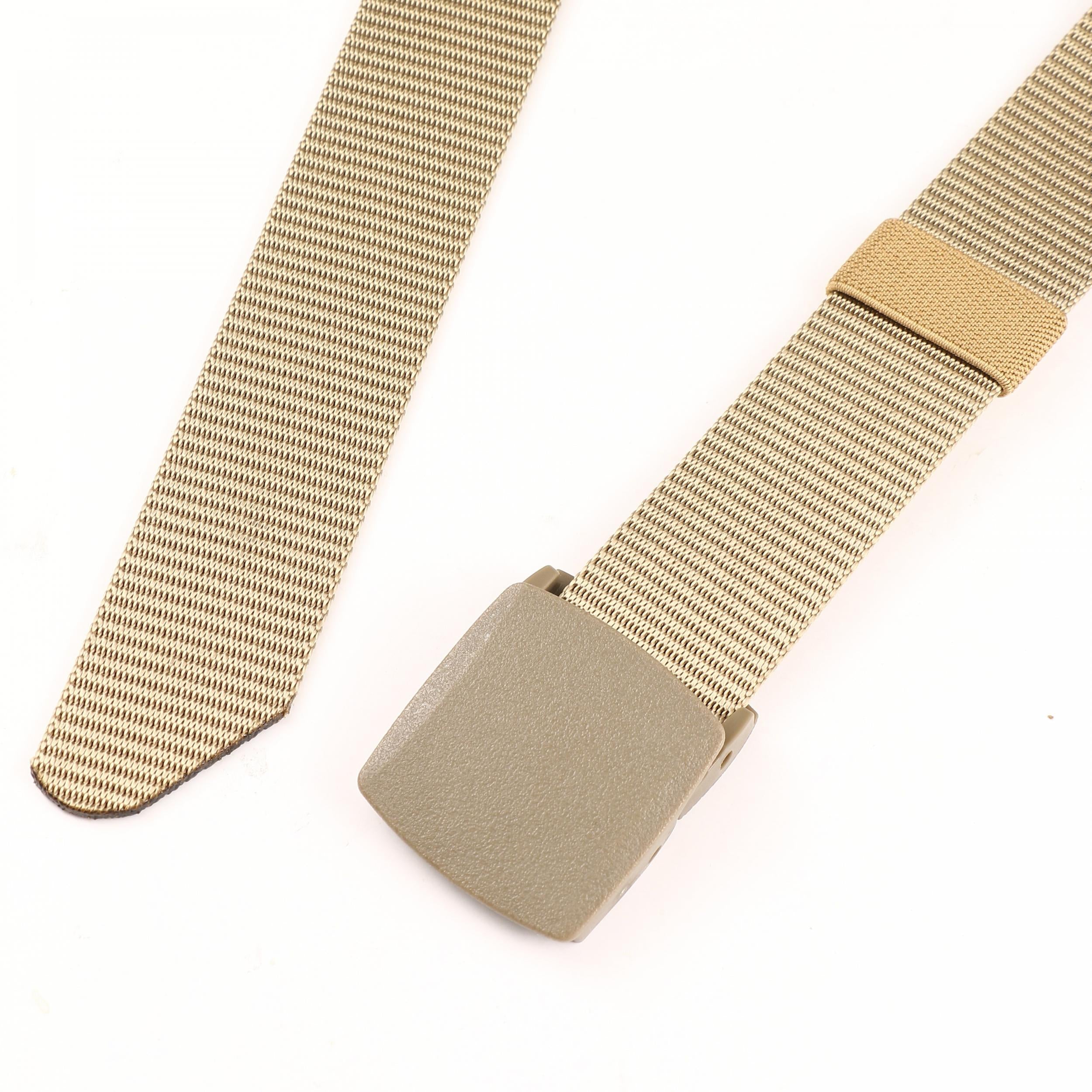 Outdoor Military Belt Plastic Buckle Nylon Canvas Belt