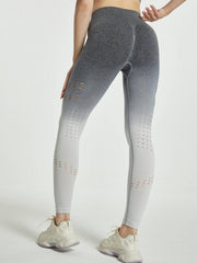 Ombre Fitness High Waist Leggings Yoga Workout Running Tight Pants Women