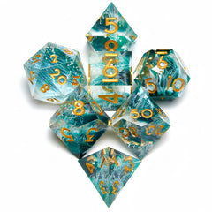 7pcs Resin Dice Set For Cosplay Board Game Gift