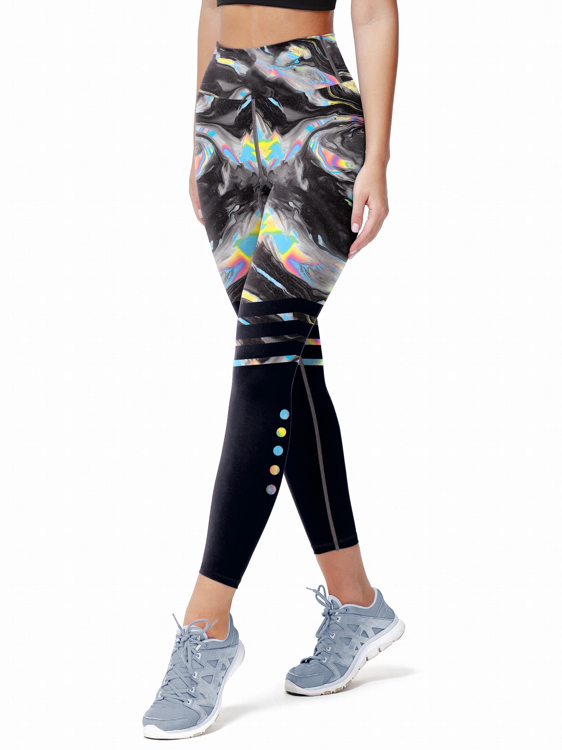 Tie Dye Yoga Pants Slim Fit Running Leggings