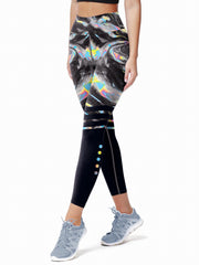 Tie Dye Yoga Pants Slim Fit Running Leggings