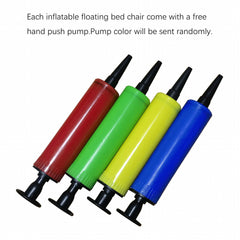 Inflatable Water Hammock Recliner Floating Mattress for Pool Party