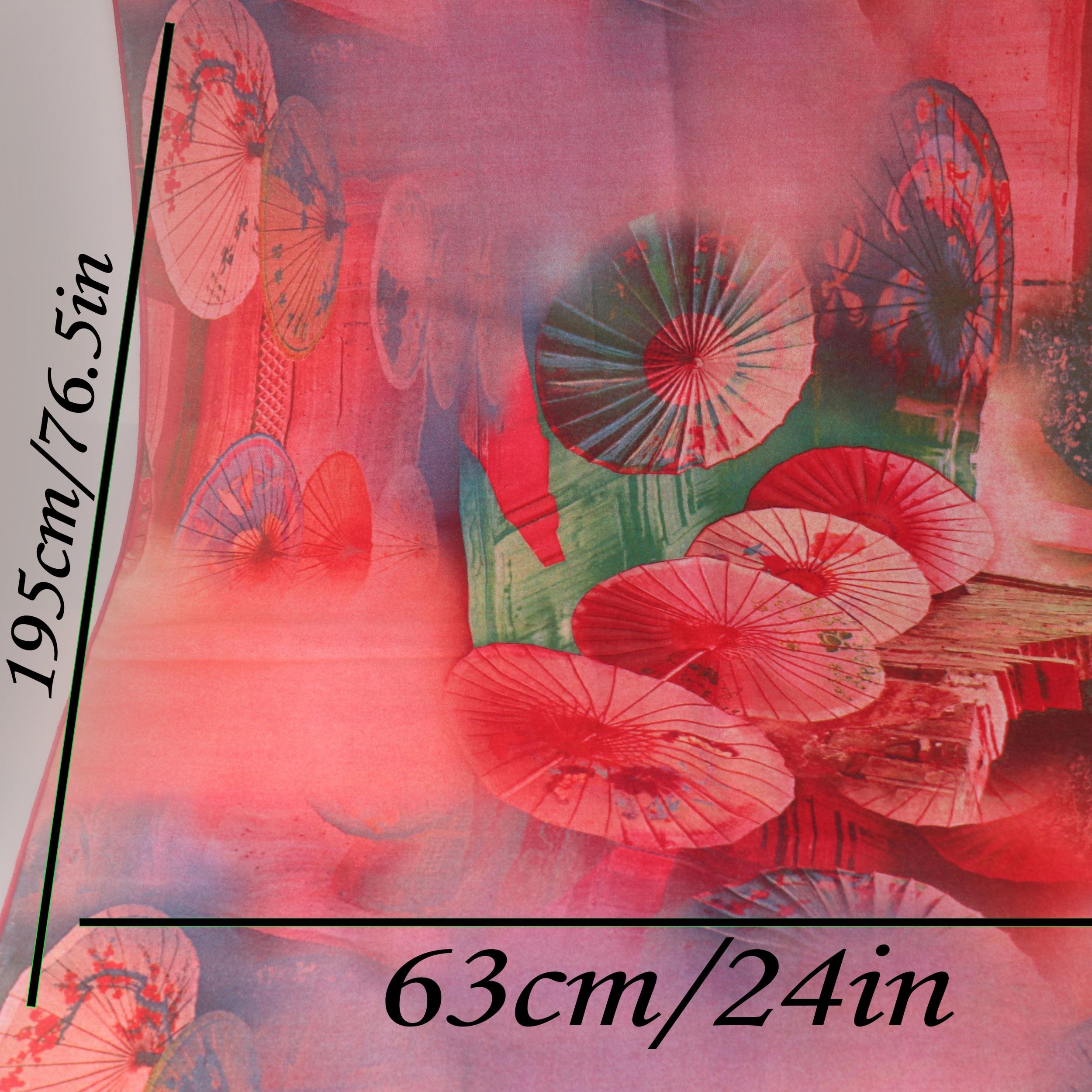 Winter Scarf Print Scarf Business Gathering Shawl Warm Women Scarf