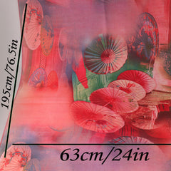 Winter Scarf Print Scarf Business Gathering Shawl Warm Women Scarf