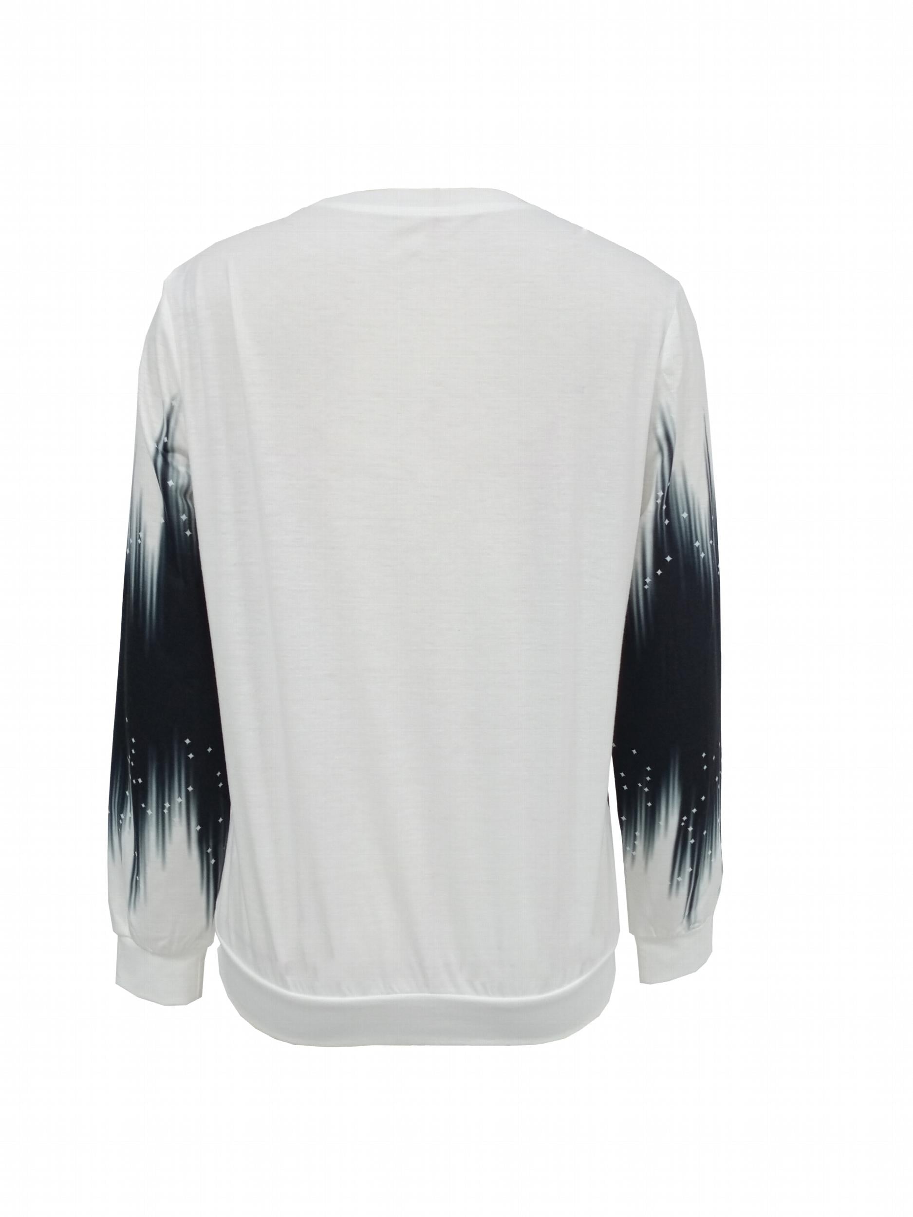 Casual Crew Neck Sweatshirt for Women