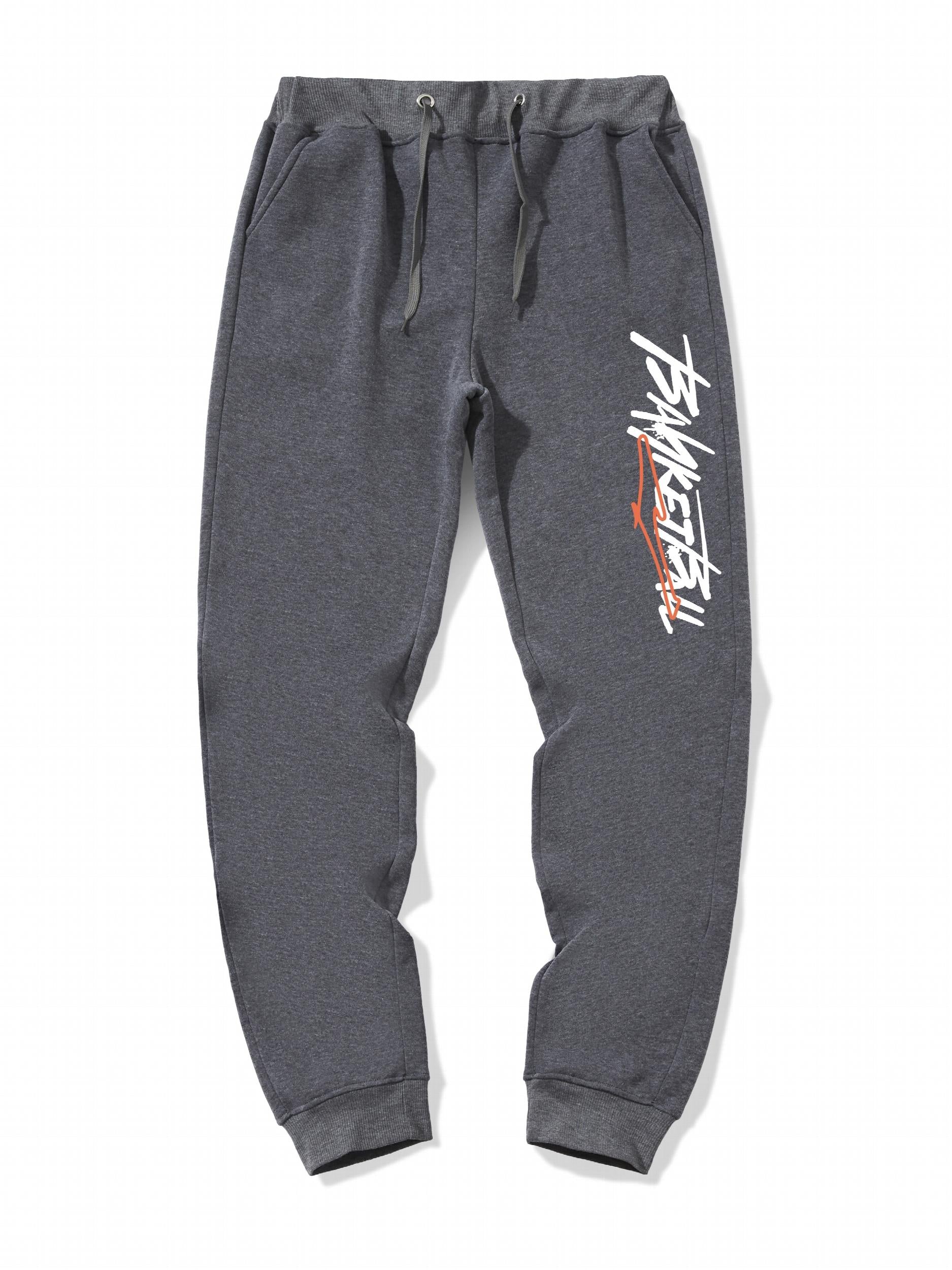 Men's Printed Sports Casual Trousers