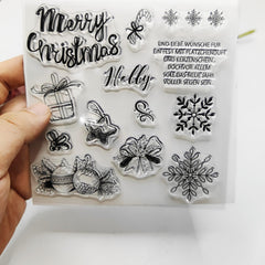 Christmas Snowflake Gift Stamp