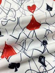 Graffiti Print Button Up Collar Shirt