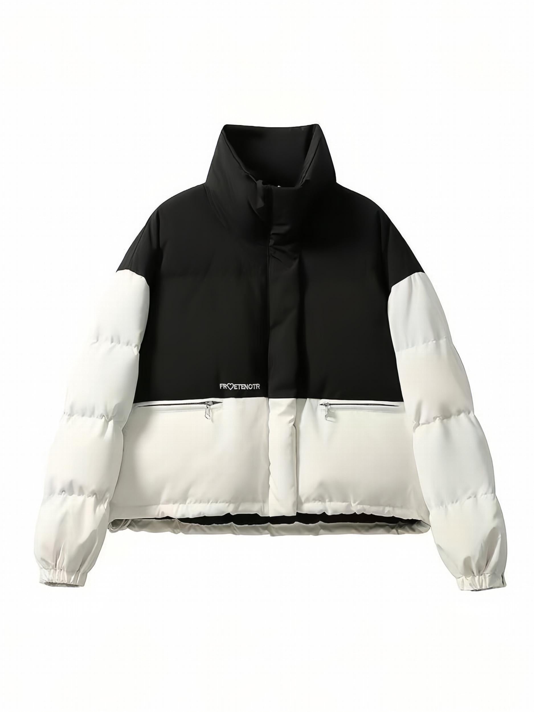 Warm Stand Collar Puffer Jacket Women