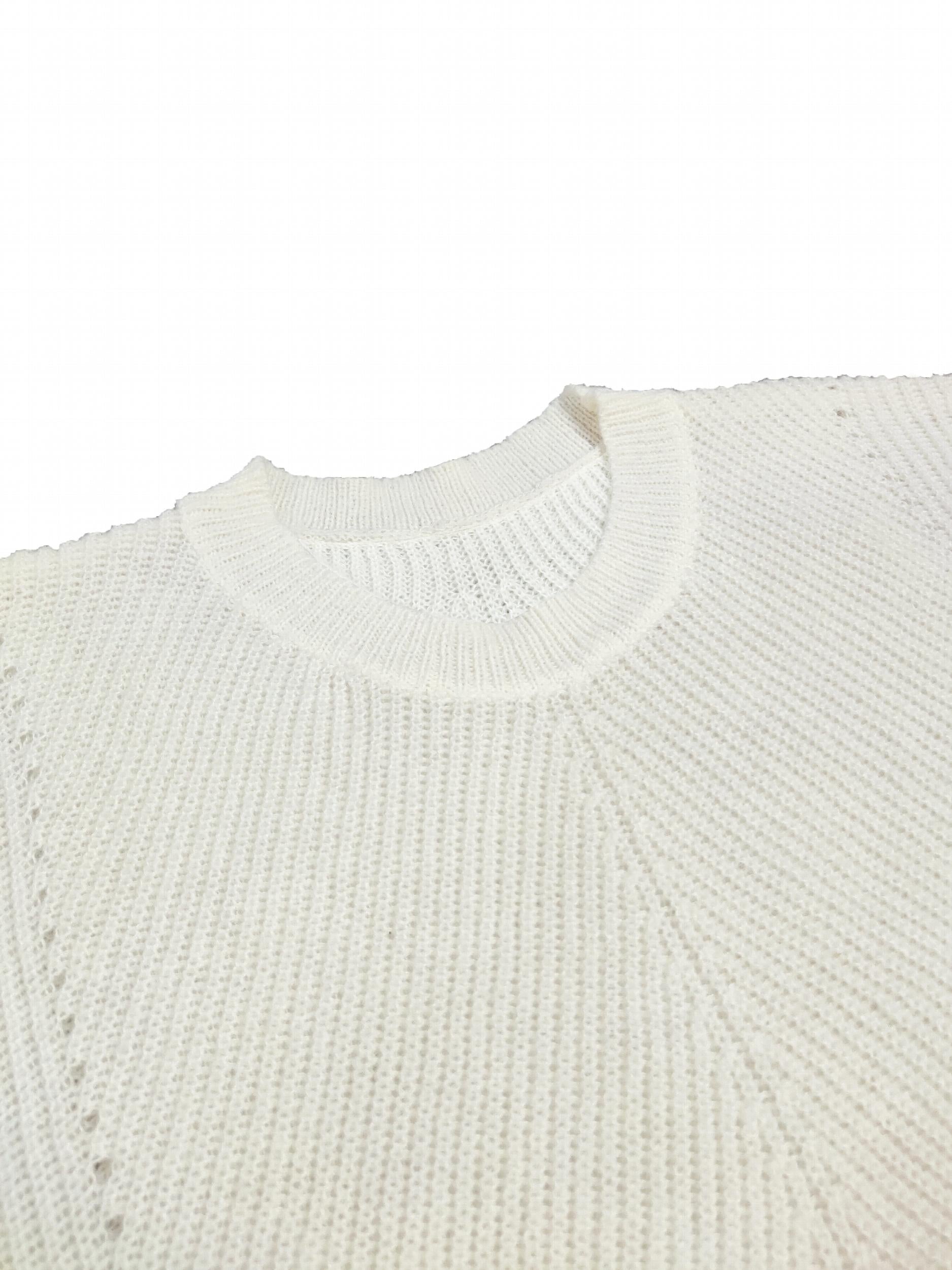 Casual Sweater Women's Plus Stripe Print Lantern Sleeve Round Neck