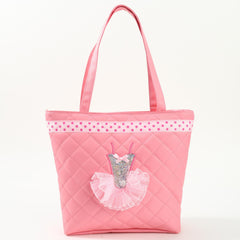 Girls Dance Bag Ballet Dress Handbag Shoulder Duffle Bag Waterproof Tote Bag