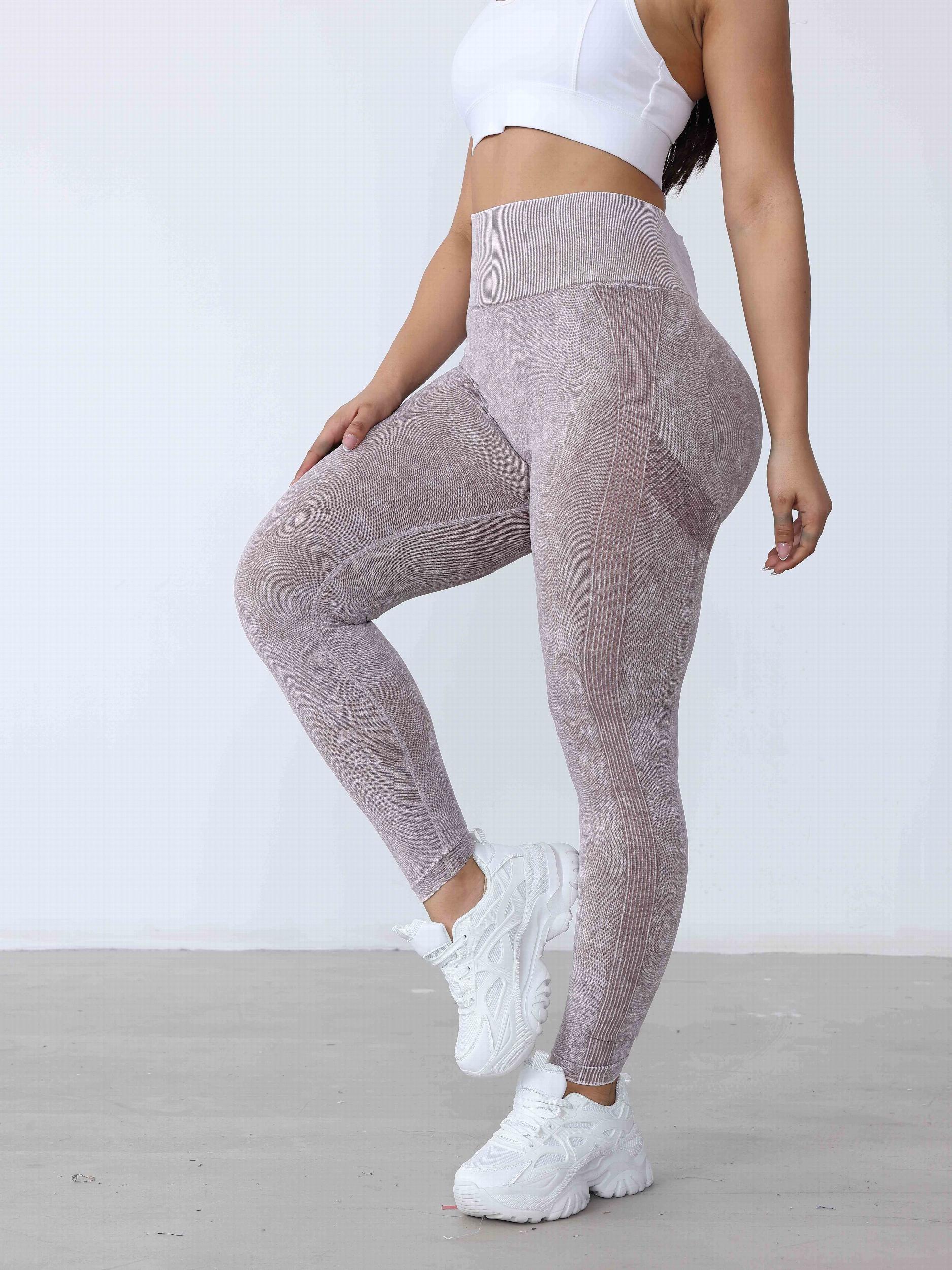 High Waist Tummy Control Fitness Pants Quick Dry Running Yoga Sports Leggings