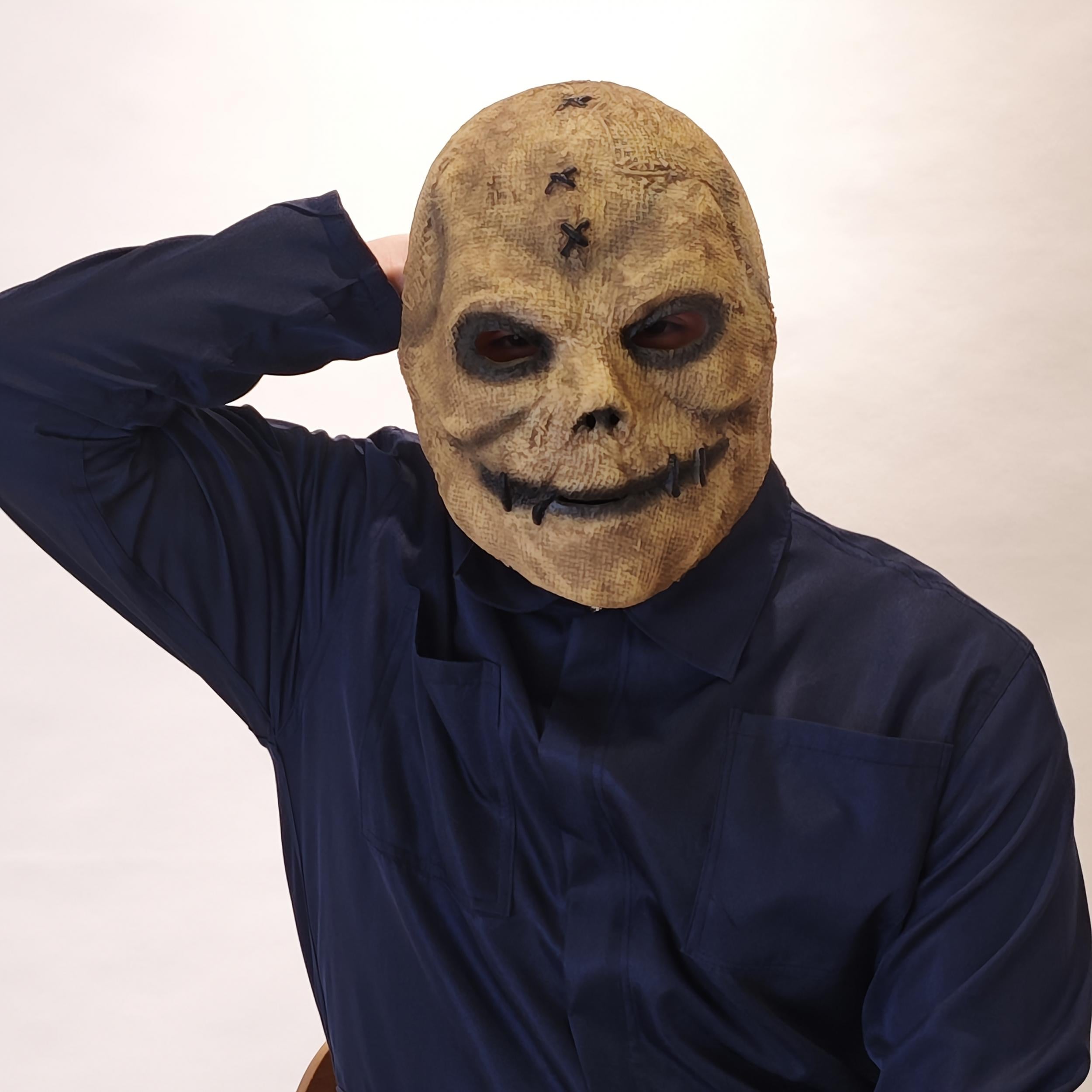 Scary Halloween Horror Mask Full Coverage Costume Headgear