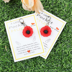 Flower Keychain Romantic Charm Gift for Couples and Friends