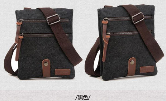 Hot Man Small Canvas Messenger Bag Men Satchels Bag