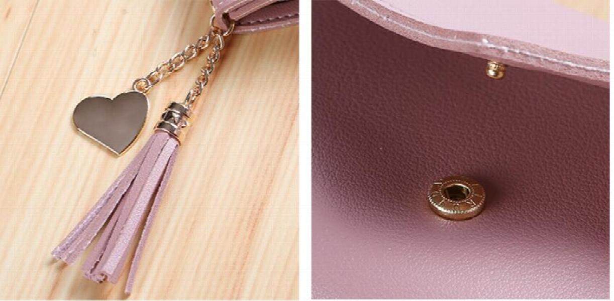 Short Tassel Wallet Women Purse Female Mini Wallets Lovely Purse Female
