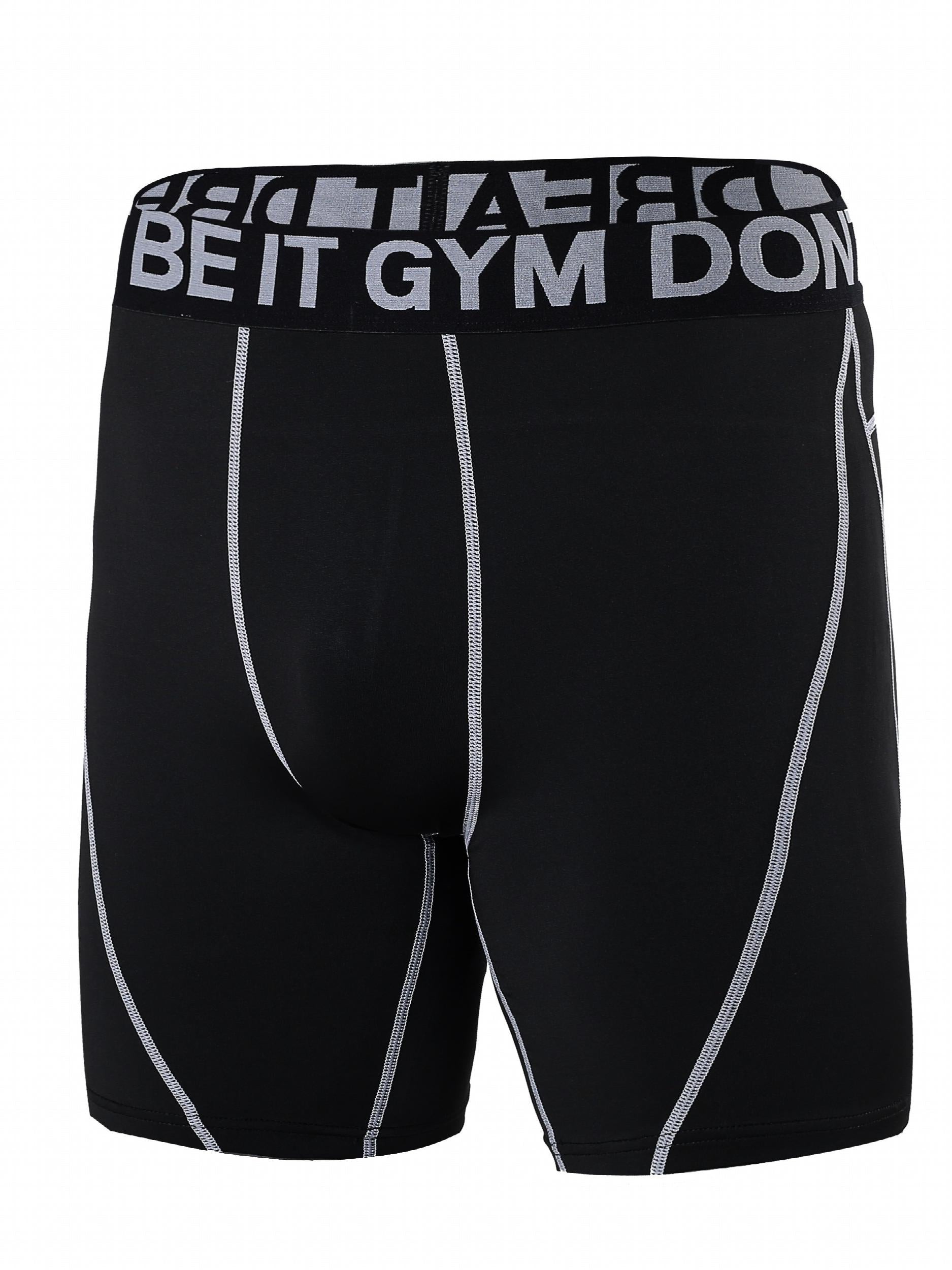 Men's Quick Dry Compression Shorts High Stretch Moisture Wicking Shorts