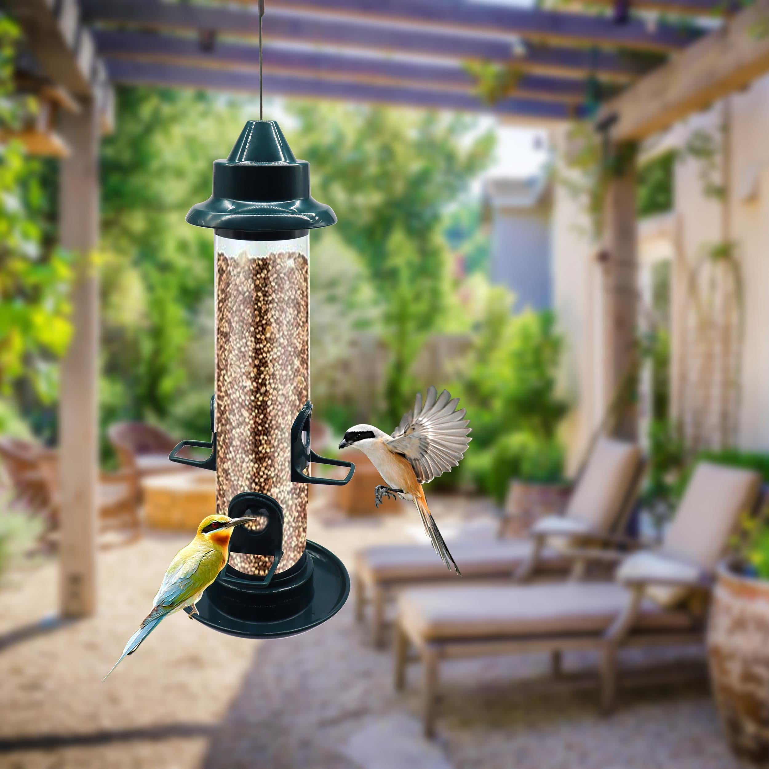 Outdoor Hanging Small Bird Feeder Wild Bird Feeder